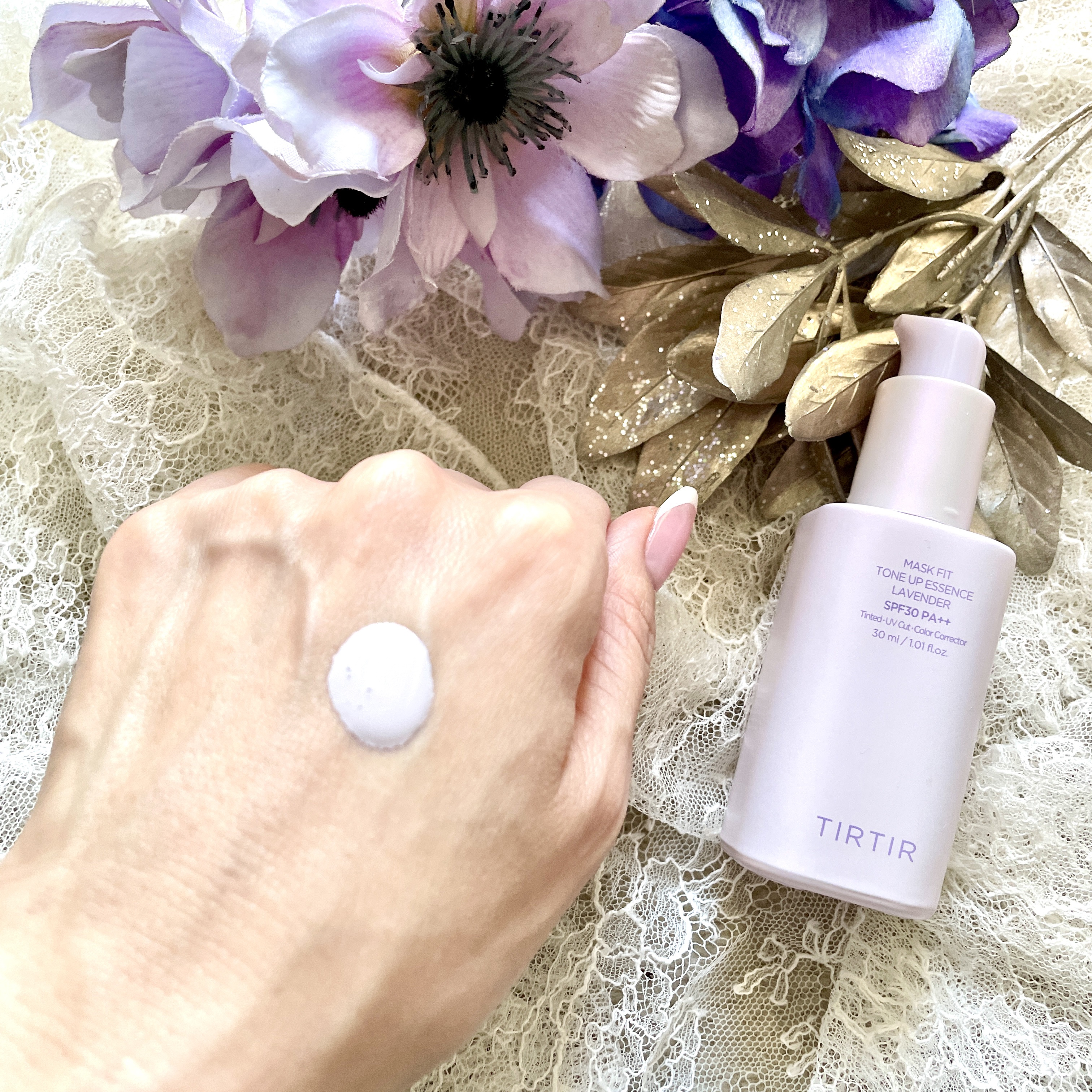 マスクフィットトーンアップエッセンス/TIRTIR(ティルティル)/化粧下地を使ったクチコミ（2枚目）