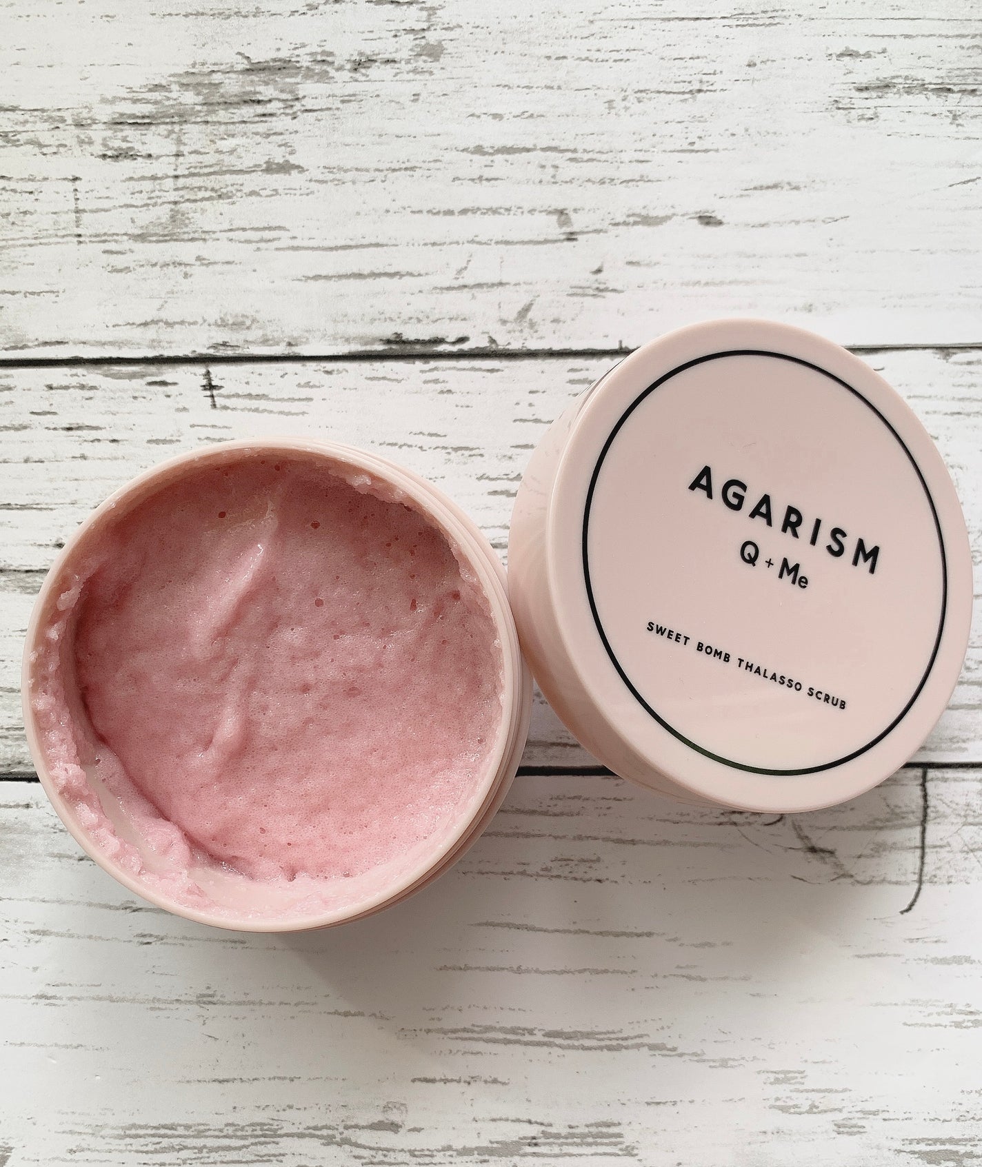 Q+Me スウィート ボム タラソ スクラブ/AGARISM/バスト・ヒップケアを使ったクチコミ(2枚目)