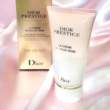 Dior プレステージ ラ クレーム マン ド ローズのクチコミ「ꕤ

🌹DIOR PRESTIGE🌹

ꕤ••┈┈••ꕤ••┈┈••ꕤ••┈┈••ꕤ••┈┈•.....」（2枚目）