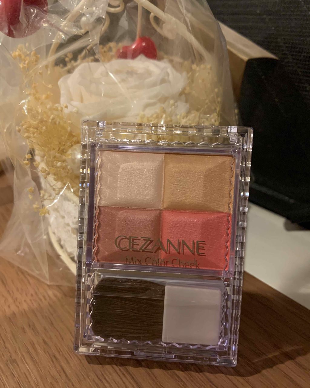 ミックスカラーチーク/CEZANNE/パウダーチークを使ったクチコミ（2枚目）