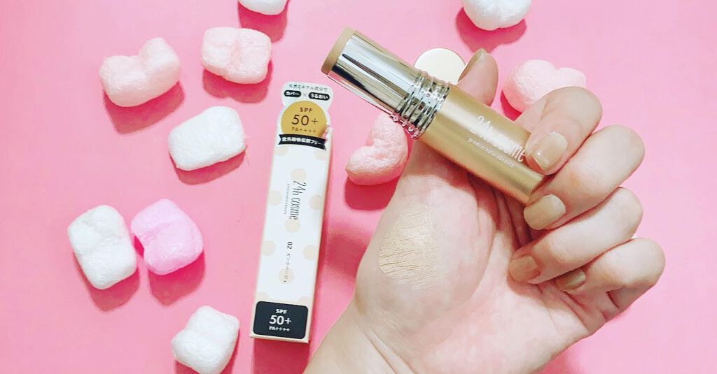 24 ミネラルモイストスティックファンデ/24h cosme/その他ファンデーションを使ったクチコミ(1枚目)