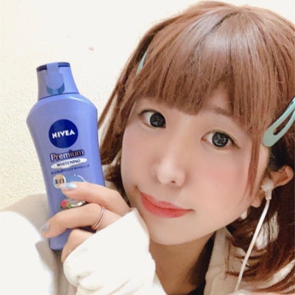 プレミアムボディミルク ホワイトニング【医薬部外品】		/ニベア/ボディミルクを使ったクチコミ(1枚目)