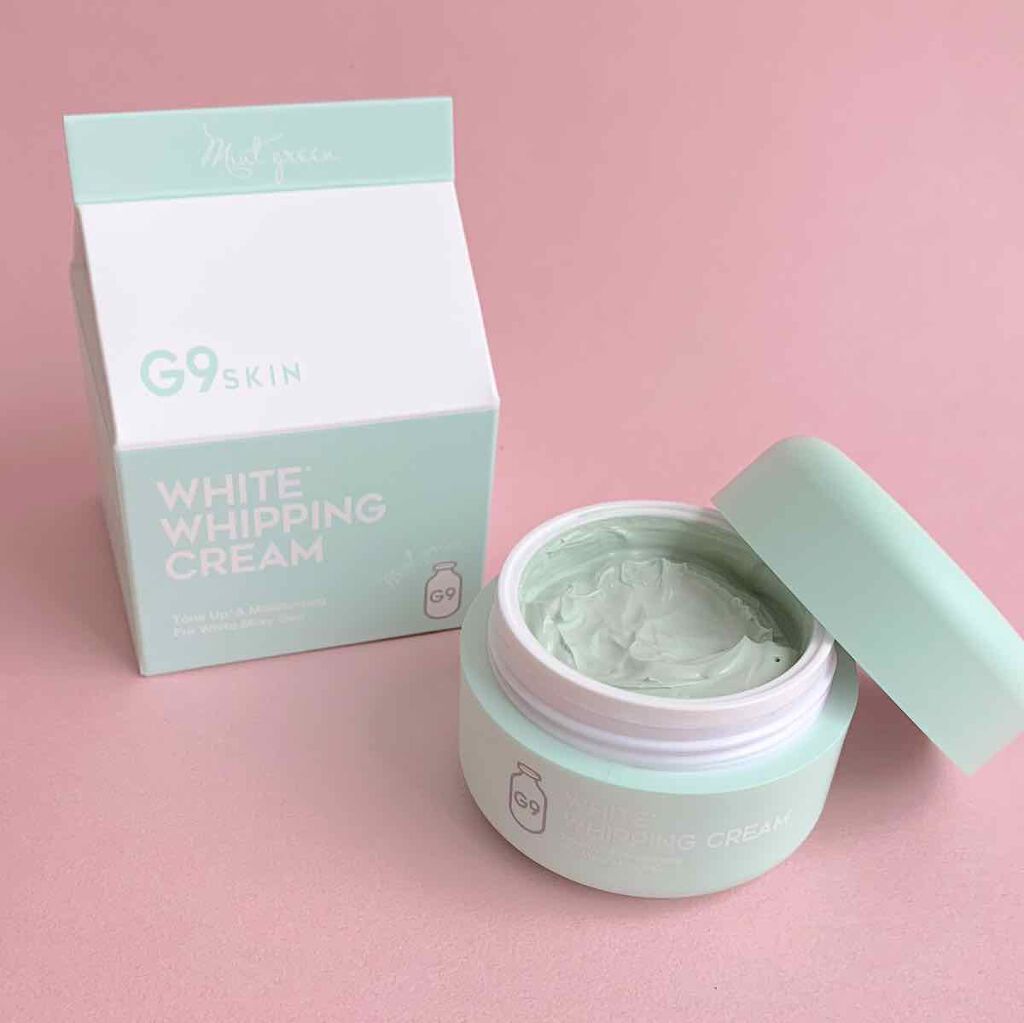 WHITE WHIPPING CREAM(ウユクリーム)/G9SKIN/化粧下地を使ったクチコミ（1枚目）