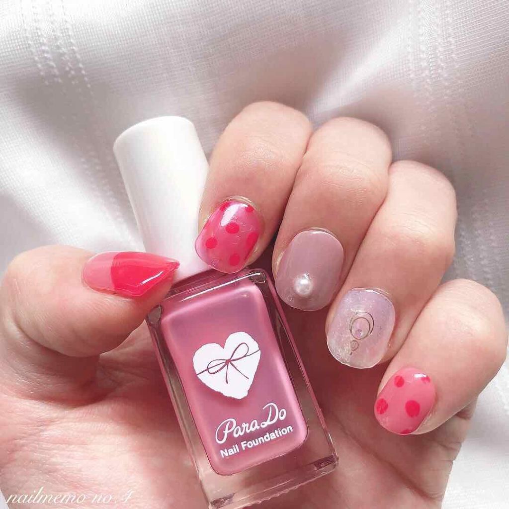 ネイルファンデーション/パラドゥ/マニキュアを使ったクチコミ（2枚目）