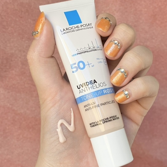UVイデア XL プロテクショントーンアップ ローズ/ラ ロッシュ ポゼ/日焼け止めクリームを使ったクチコミ（3枚目）