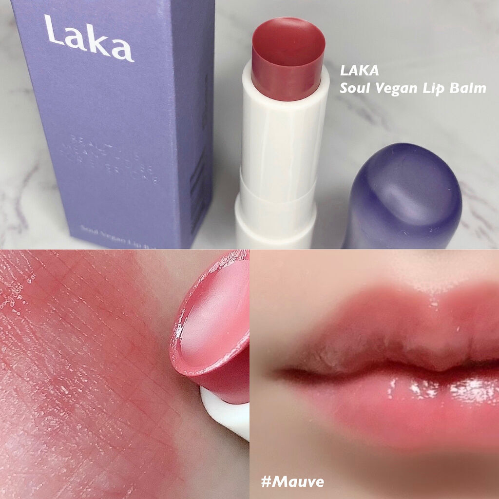 ソウルヴィーガンリップバーム/Laka/リップバームを使ったクチコミ（1枚目）