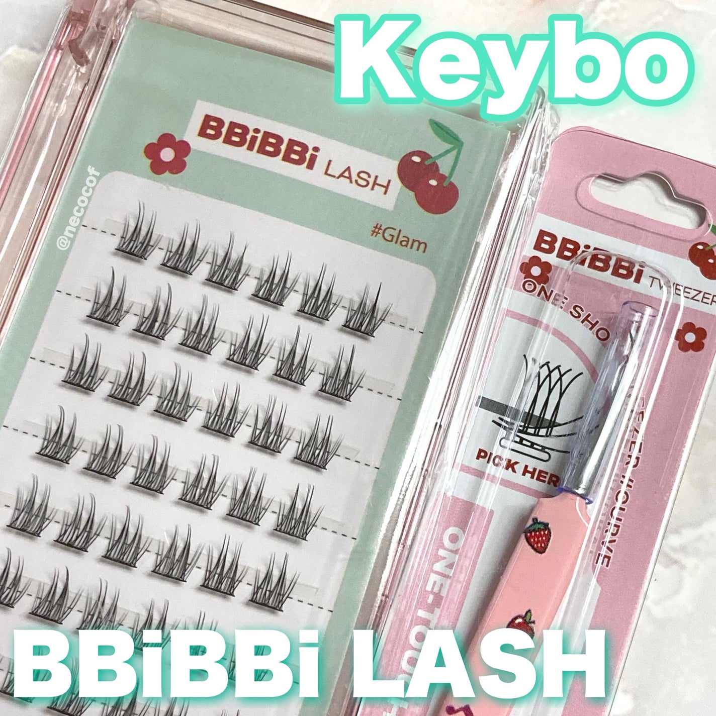 keybo BBiBBi LASH/keybo/つけまつげを使ったクチコミ(1枚目)
