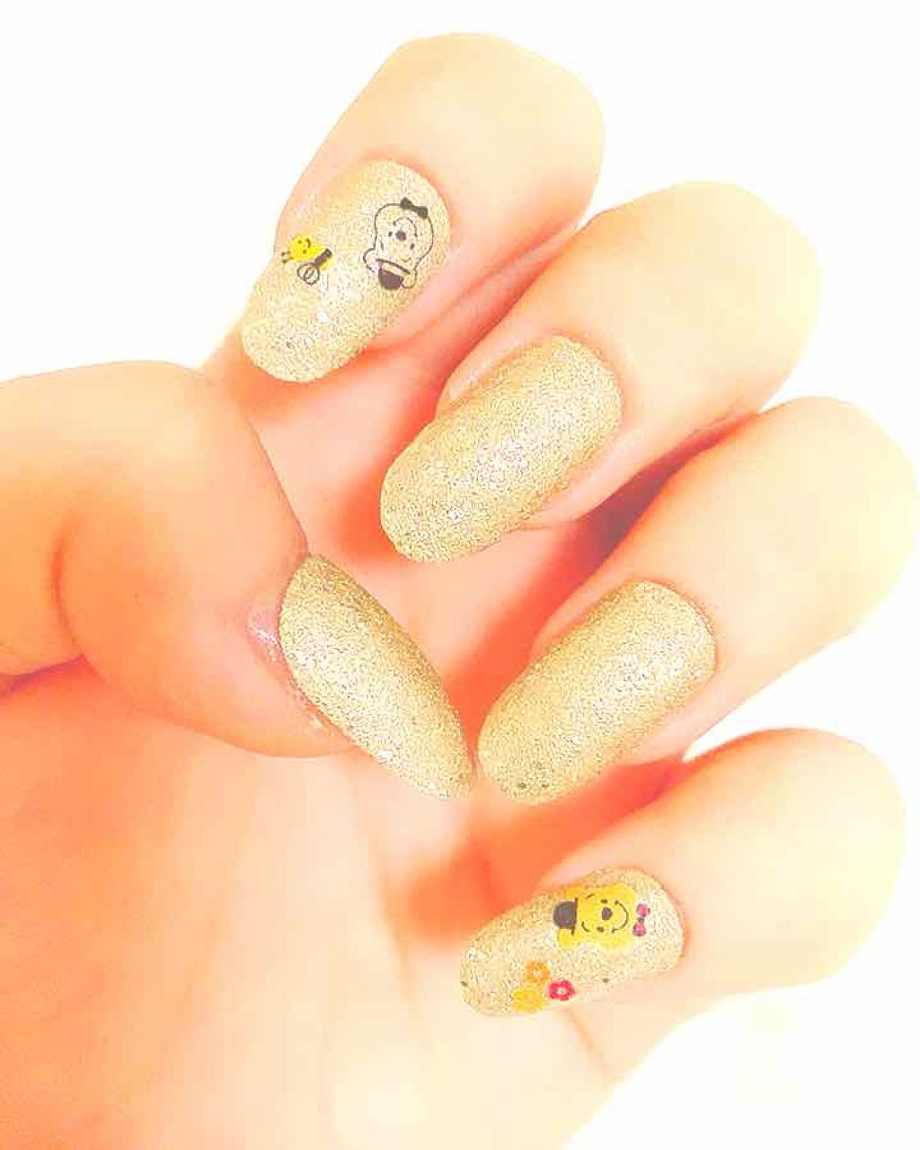 クリアネイルチップ/セリア/ネイルチップ・パーツを使ったクチコミ（1枚目）