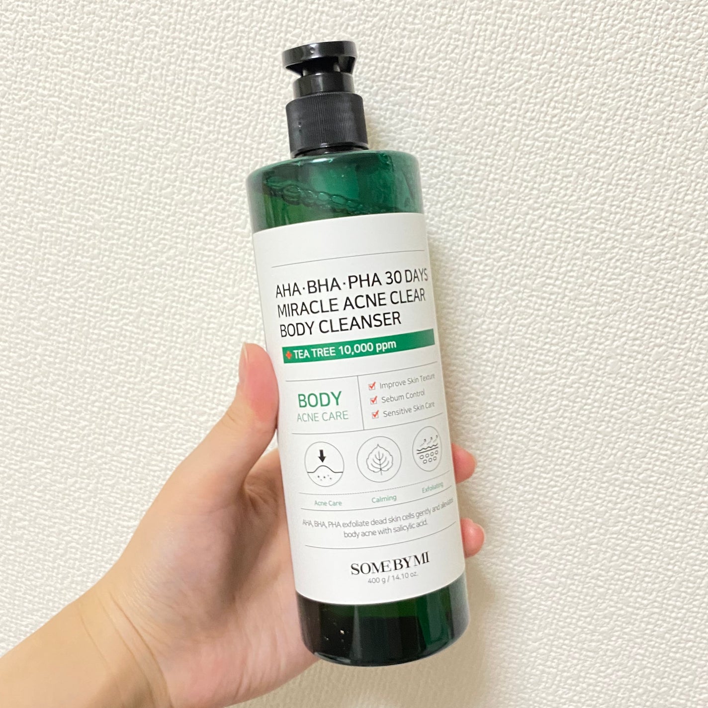 AHA·BHA·PHA 30デイズミラクルアクネボディクレンザー/SOME BY MI/ボディソープを使ったクチコミ(1枚目)