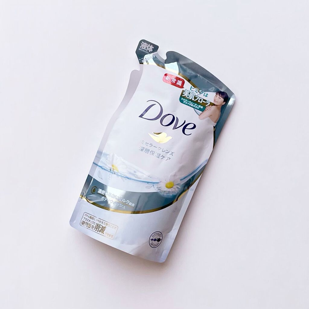 ボディウォッシュ ミセラークレンズ/ダヴ/ボディソープを使ったクチコミ（1枚目）