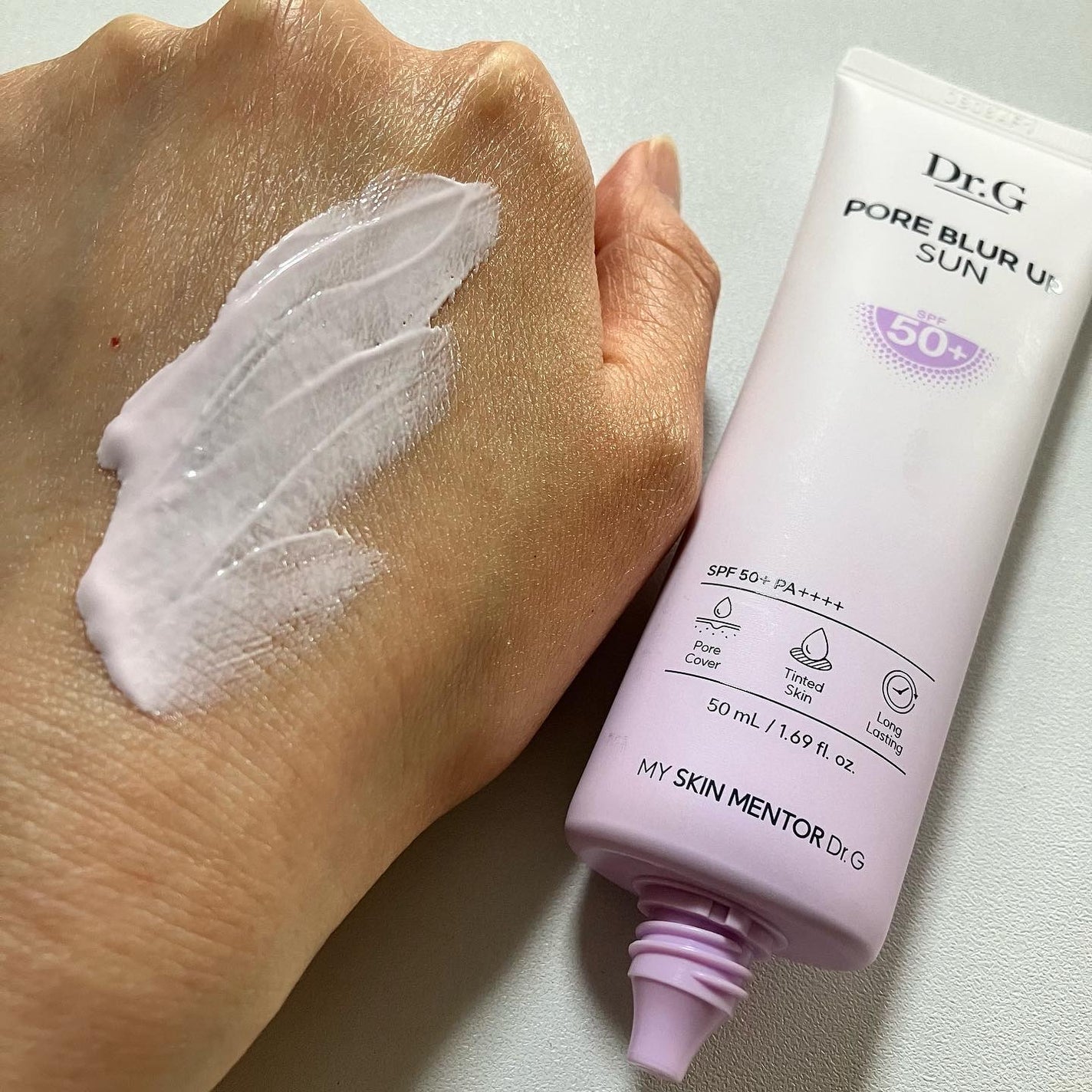 ポアブラーアップサン/Dr.G/日焼け止めクリームを使ったクチコミ(3枚目)