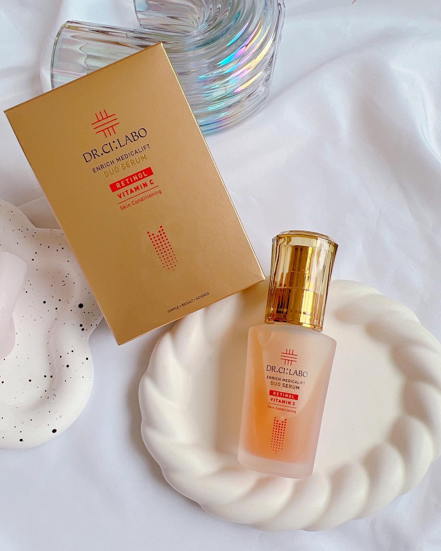 エンリッチ メディカリフト デュオセラム/ドクターシーラボⓇ/美容液を使ったクチコミ(5枚目)