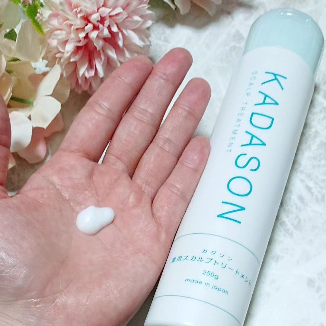 薬用スカルプシャンプー/トリートメント/KADASON (カダソン)/市販シャンプーを使ったクチコミ(4枚目)
