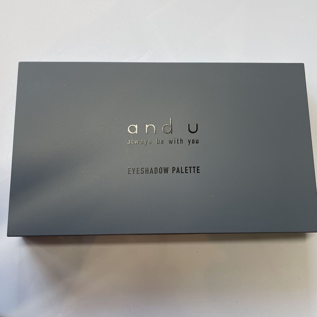 and U アイシャドウパレット/and U/アイシャドウパレットを使ったクチコミ（2枚目）