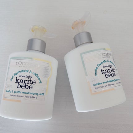 シア ベイビー モイスチャー ミルク/L'OCCITANE/ボディミルクを使ったクチコミ(1枚目)