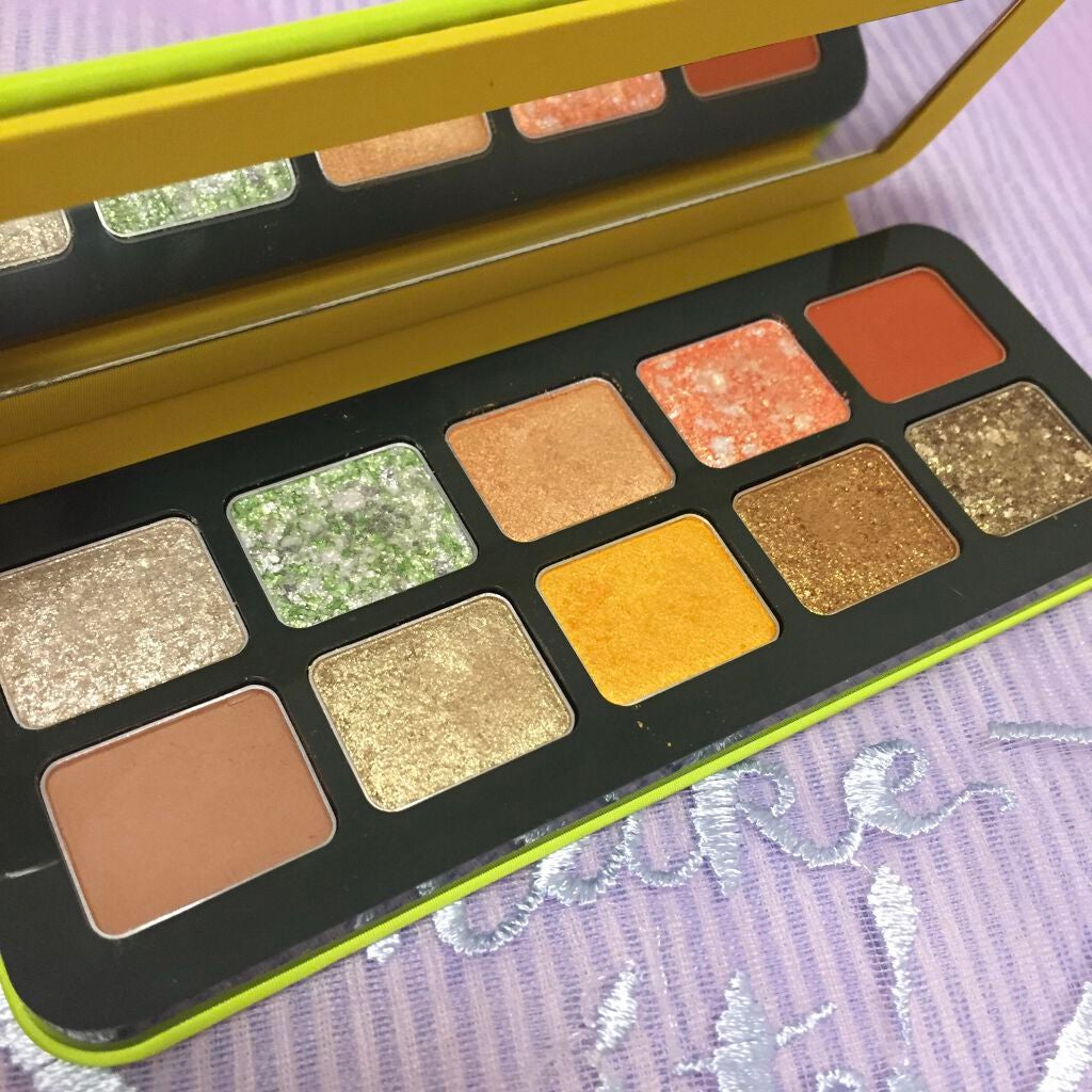 マッチャ ジェノワーズ アイ パレット /shu uemura/アイシャドウパレットを使ったクチコミ(2枚目)