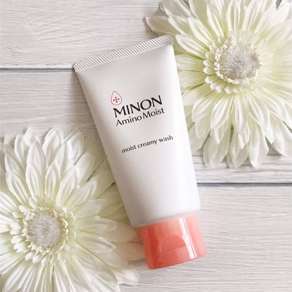 アミノモイスト モイストクリーミィ ウォッシュ/ミノン/洗顔フォームを使ったクチコミ（1枚目）