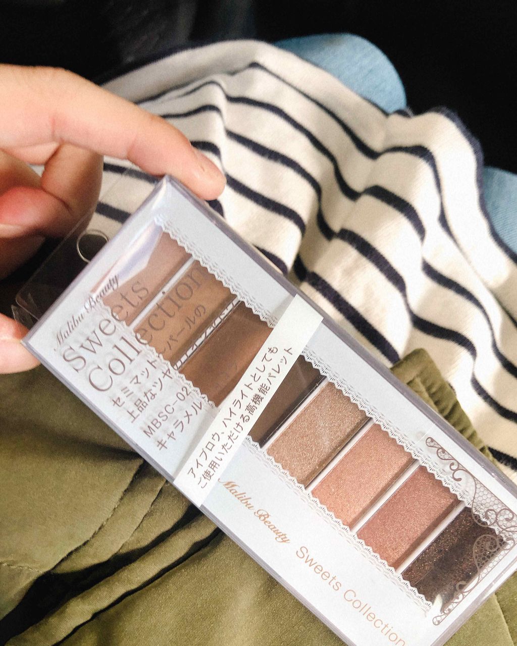 スイーツコレクション/マリブビューティー/アイシャドウパレットを使ったクチコミ(1枚目)