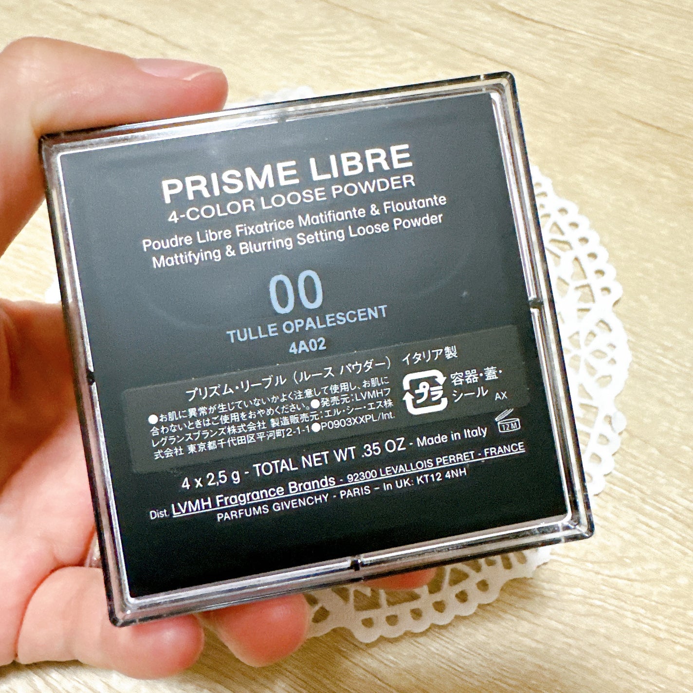 ããªãºã ã»ãªãŒãã«/GIVENCHY/ã«ãŒã¹ããŠããŒã䜿ã£ãã¯ãã³ãïŒ4æç®ïŒ