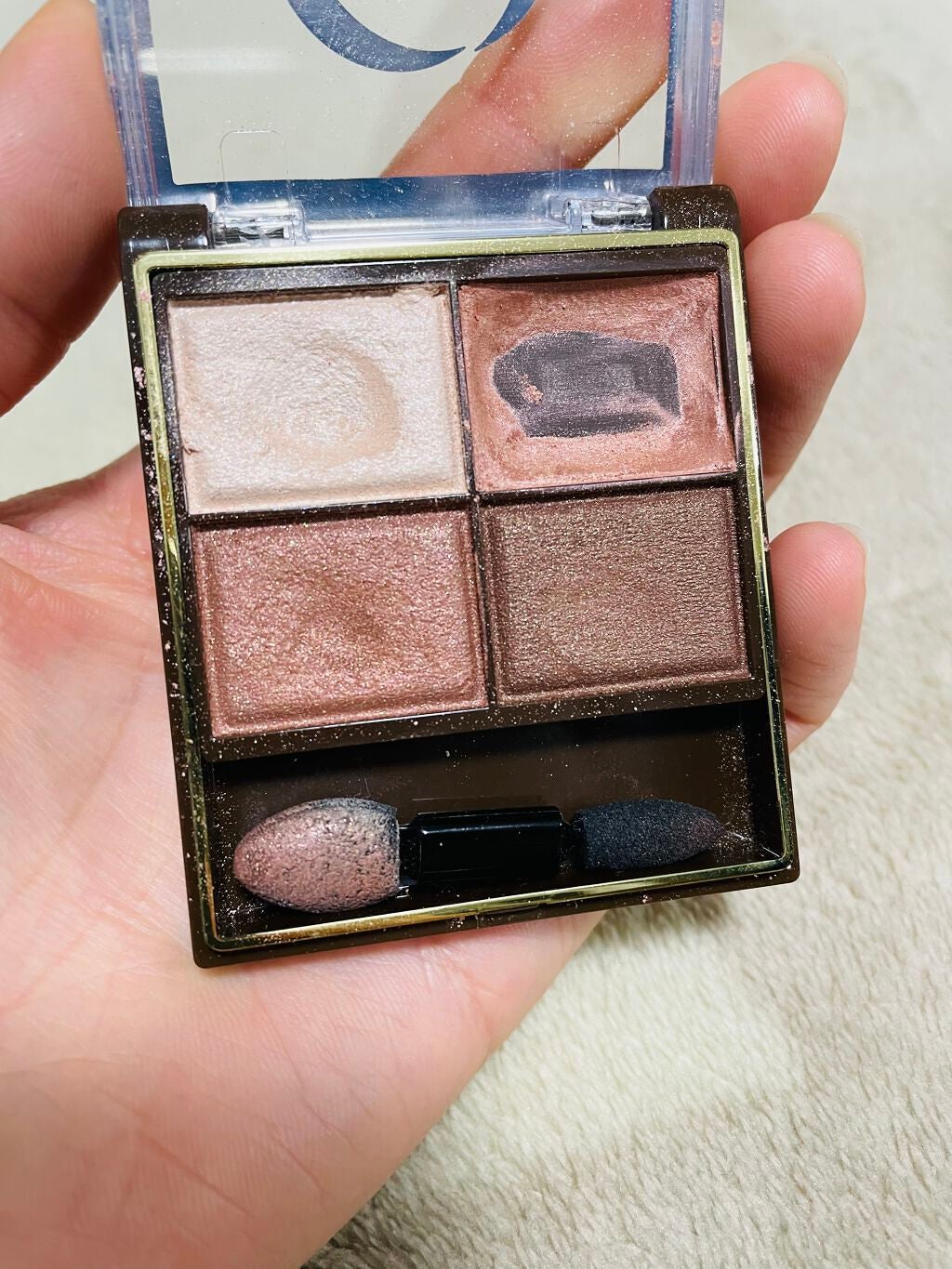 スキニーリッチシャドウ/excel/アイシャドウパレットを使ったクチコミ(2枚目)