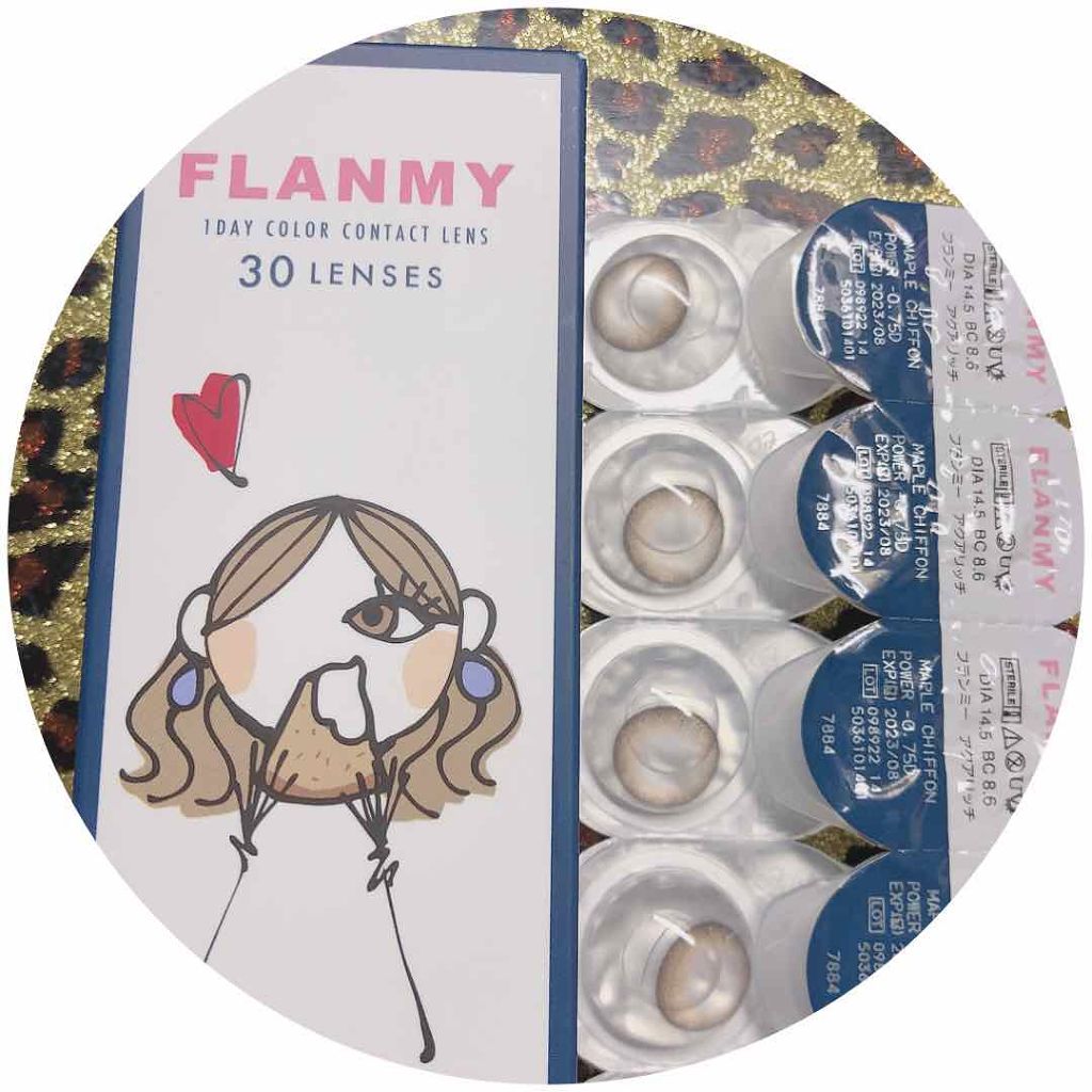 FLANMY 1day/FLANMY/ワンデー（１DAY）カラコンを使ったクチコミ（2枚目）