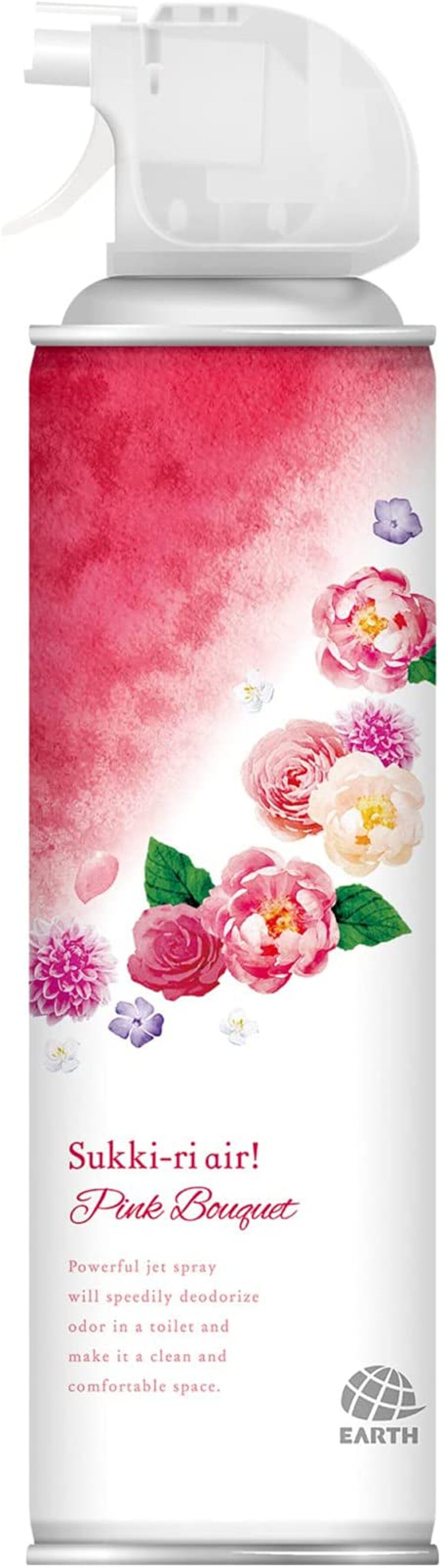 トイレのスッキーリエア！Sukki-ri air!  ピンクブーケの香り