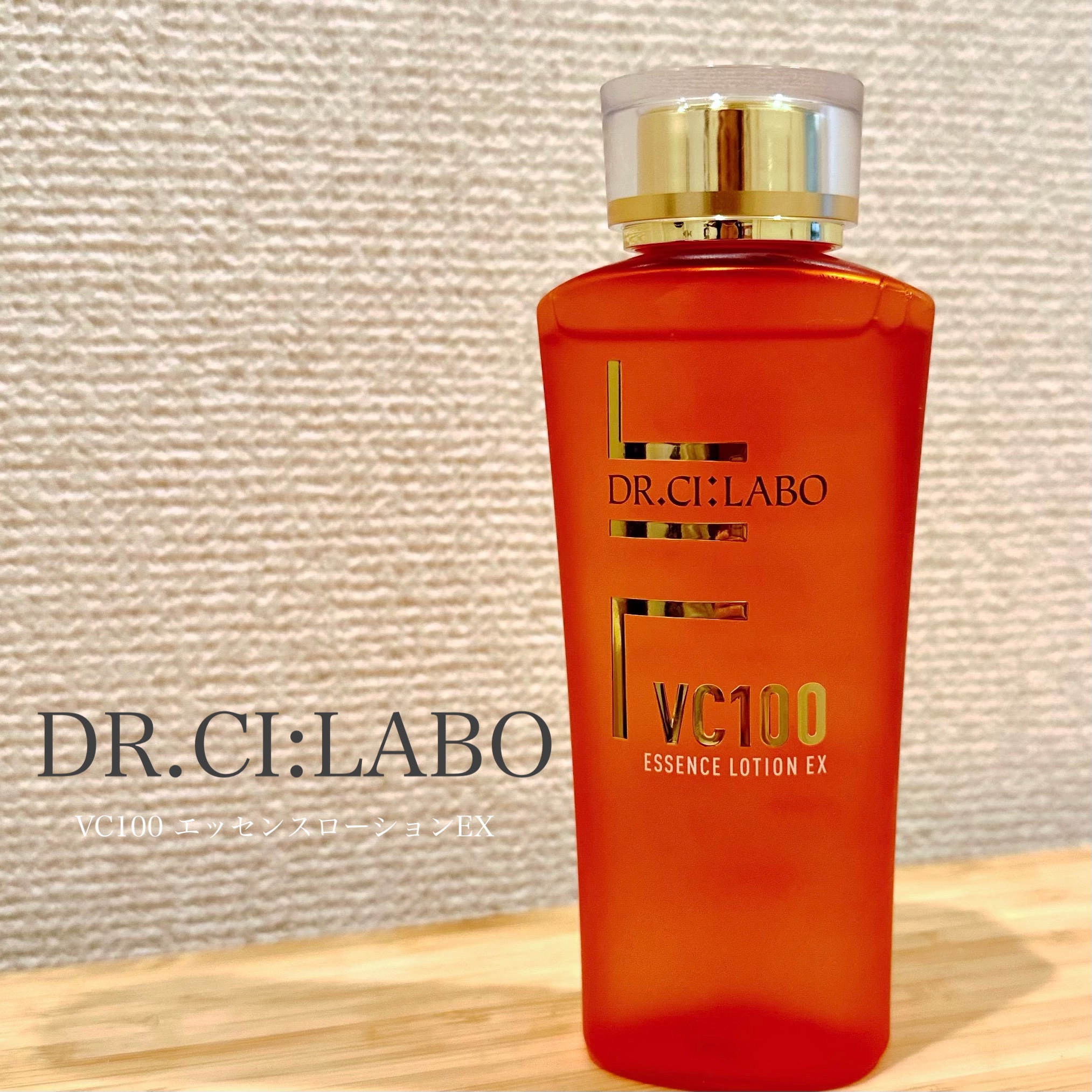 DR.CI:LABOさんの
VC100エッセンスローションを使わせて頂きました♡


とろっとろのテクスチャーなのにべたべたするわけではなく肌馴染みが良くて最高でした✦


Point
・高浸透ビタミンC配合の化粧水
（パルミチン酸アスコル