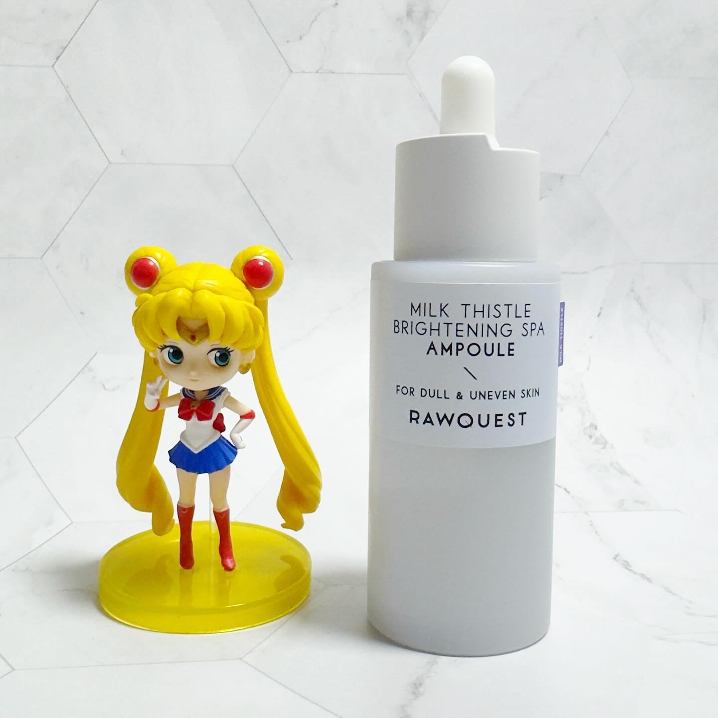 ミルクシスルブライトニングスパ アンプル/RAWQUEST/美容液を使ったクチコミ（1枚目）