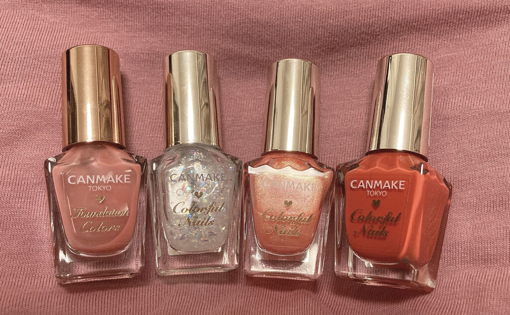カラフルネイルズ/キャンメイク/マニキュアを使ったクチコミ（1枚目）