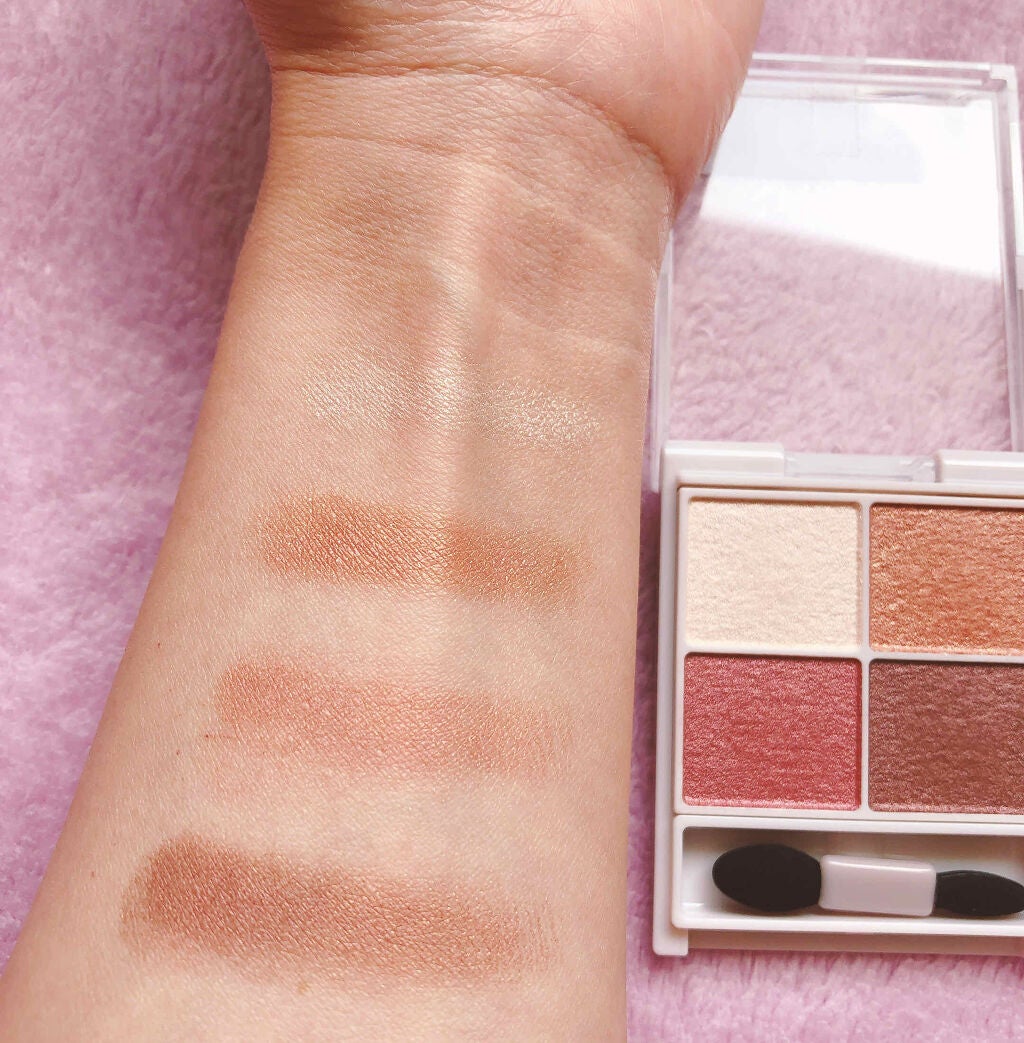 シルキースフレアイズ/キャンメイク/アイシャドウパレットを使ったクチコミ(3枚目)