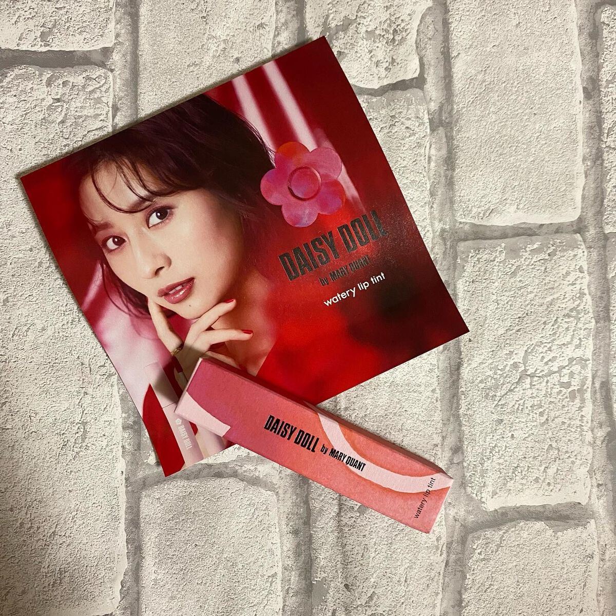 ウォータリー リップ ティント/DAISY DOLL by MARY QUANT/リップティントを使ったクチコミ(4枚目)