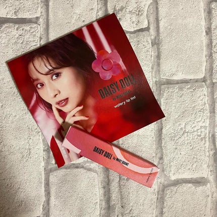 ウォータリー リップ ティント/DAISY DOLL by MARY QUANT/リップティントを使ったクチコミ(4枚目)