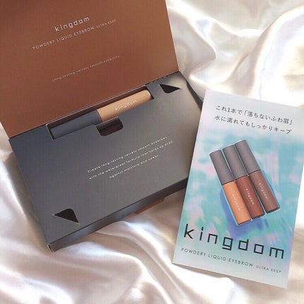 パウダリーリキッドアイブロウ ウルトラキープ /キングダム/リキッドアイブロウを使ったクチコミ(6枚目)