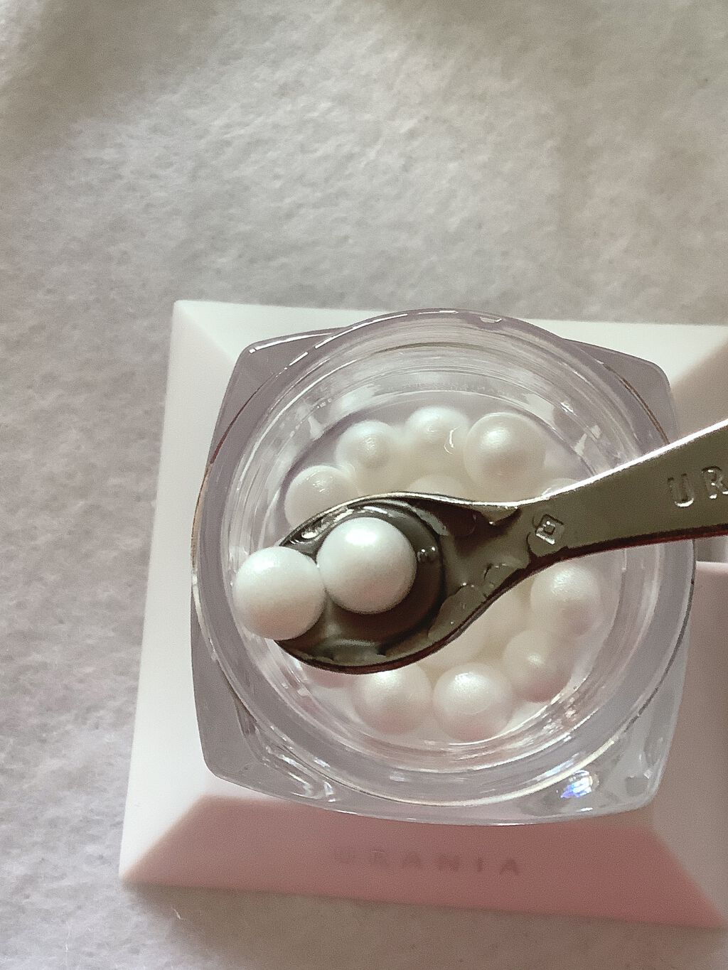 クリスタルパール/URANIA/フェイスクリームを使ったクチコミ(5枚目)