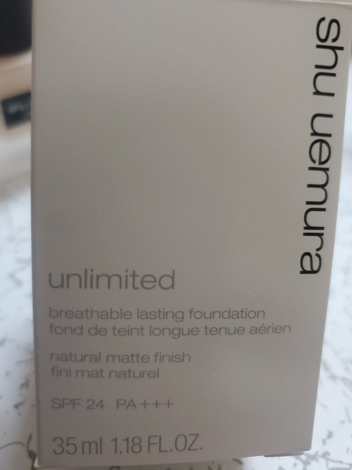 （旧）アンリミテッド ラスティング フルイド/shu uemura/リキッドファンデーションを使ったクチコミ（2枚目）