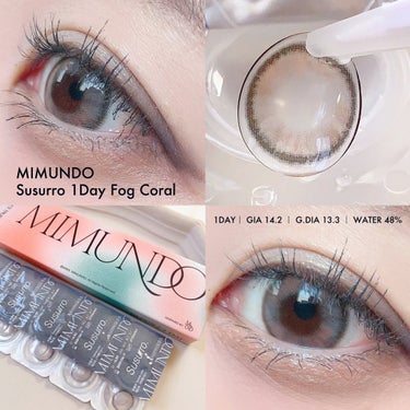 Susurro 1Day/mimundo/カラーコンタクトレンズを使ったクチコミ（2枚目）