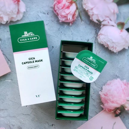 CICA カプセルマスク/VT/洗い流すパック・マスクを使ったクチコミ(1枚目)