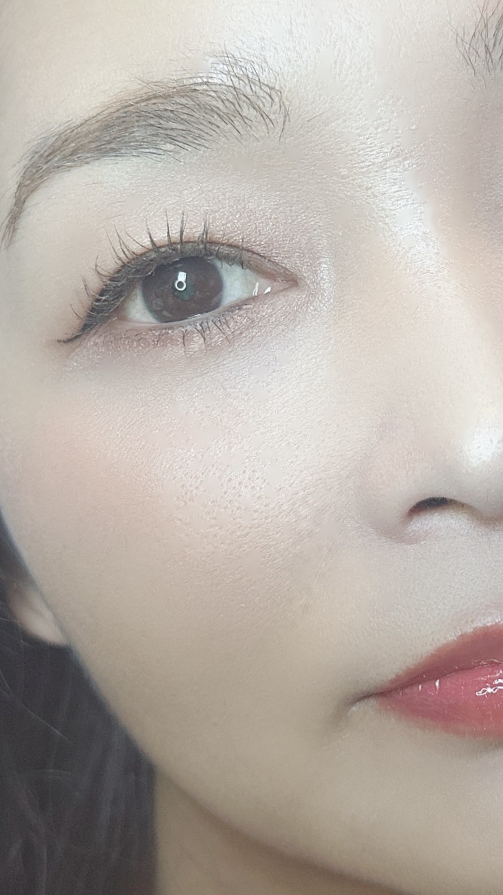 ハイパーカバーフィットクッション  グラファイト/APRILSKIN/クッションファンデーションを使ったクチコミ（2枚目）