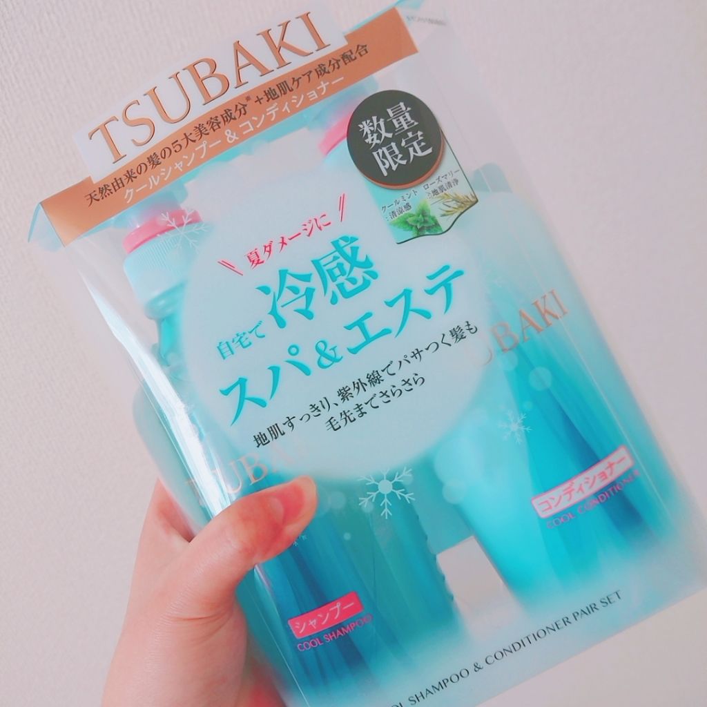 TUBAKI クールシャンプー、コンディショナー/TSUBAKI/市販シャンプーを使ったクチコミ（1枚目）