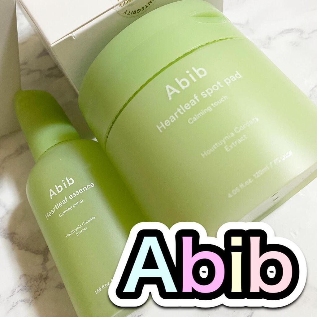 ドクダミカーミングタッチスポットパッド/Abib /トナーパッドを使ったクチコミ（1枚目）