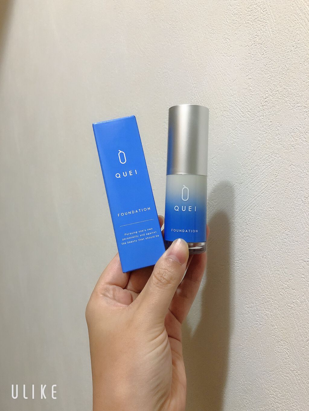 カラーチェンジファンデーション/QUEI/クリーム・エマルジョンファンデーションを使ったクチコミ(1枚目)