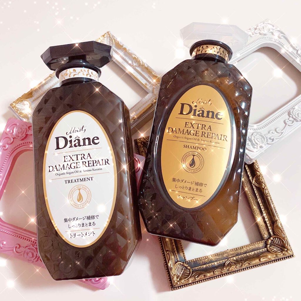 パーフェクトビューティ モイストダイアン エクストラダメージリペア シャンプー/トリートメント/ダイアン/市販シャンプーを使ったクチコミ(1枚目)