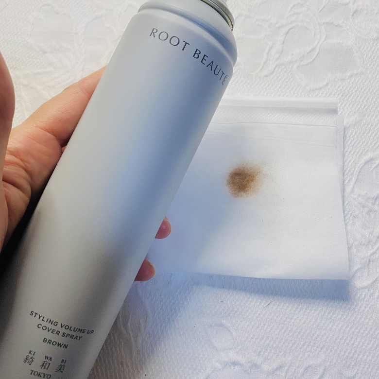スタイリングカバースプレー/綺和美/ヘアカラーを使ったクチコミ（2枚目）