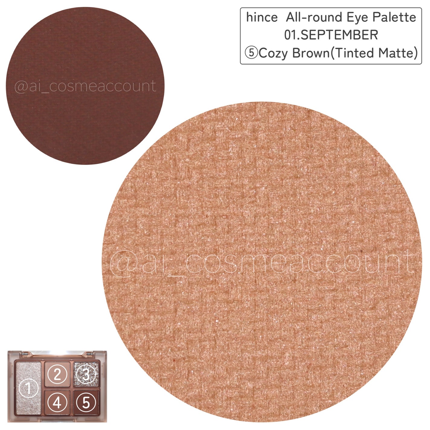 オールラウンドアイパレット/hince/マルチパレットを使ったクチコミ(6枚目)