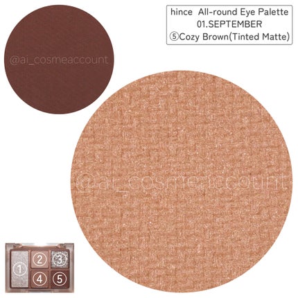 オールラウンドアイパレット/hince/マルチパレットを使ったクチコミ(6枚目)