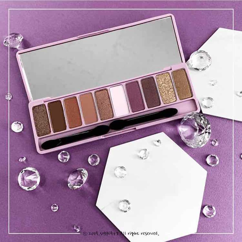 プレイカラー アイシャドウ/ETUDE/アイシャドウパレットを使ったクチコミ（2枚目）