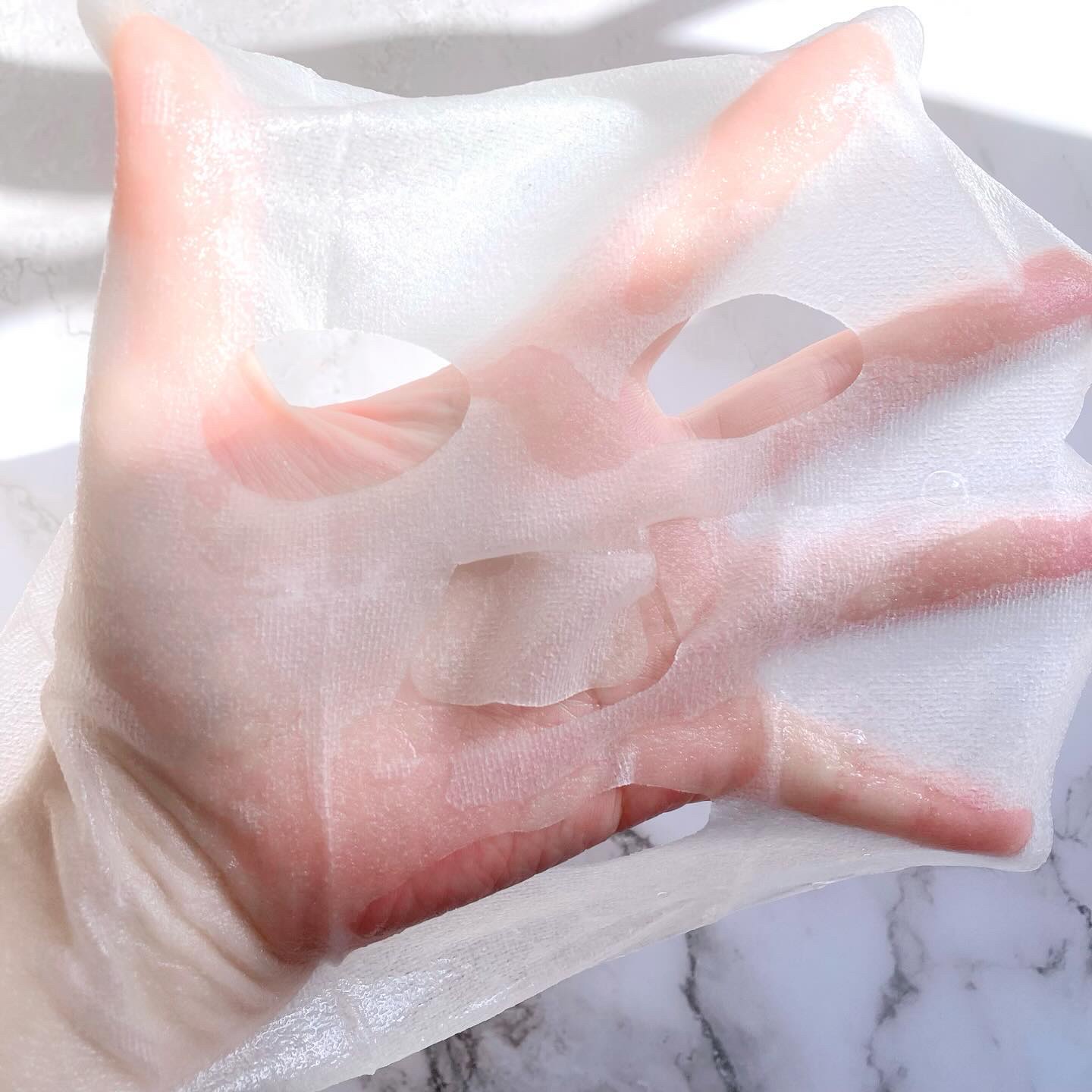 ダーマレーザー スーパー VC100 ホワイトマスク/クオリティファースト/シートマスク・パックを使ったクチコミ（3枚目）