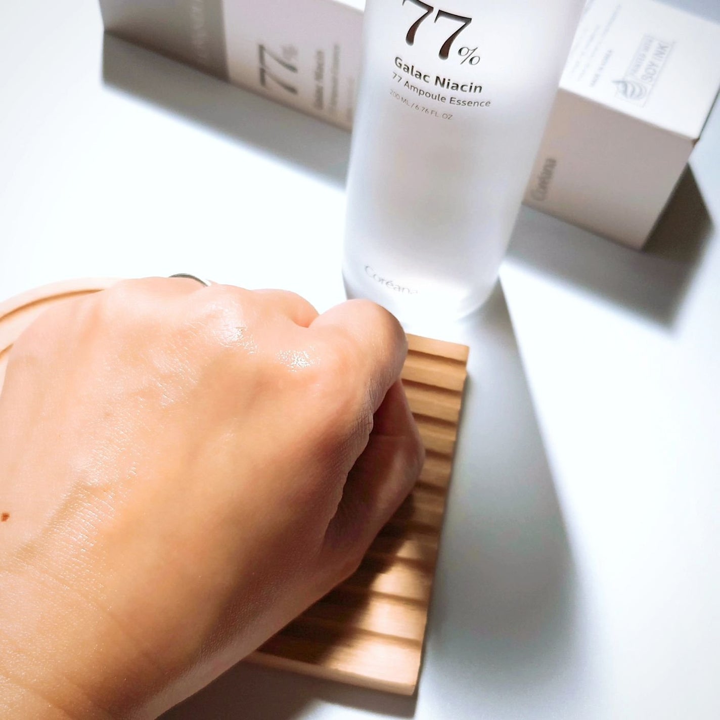 ガラクナイアシン77アンプルエッセンス /LOVANDUE/美容液を使ったクチコミ(4枚目)