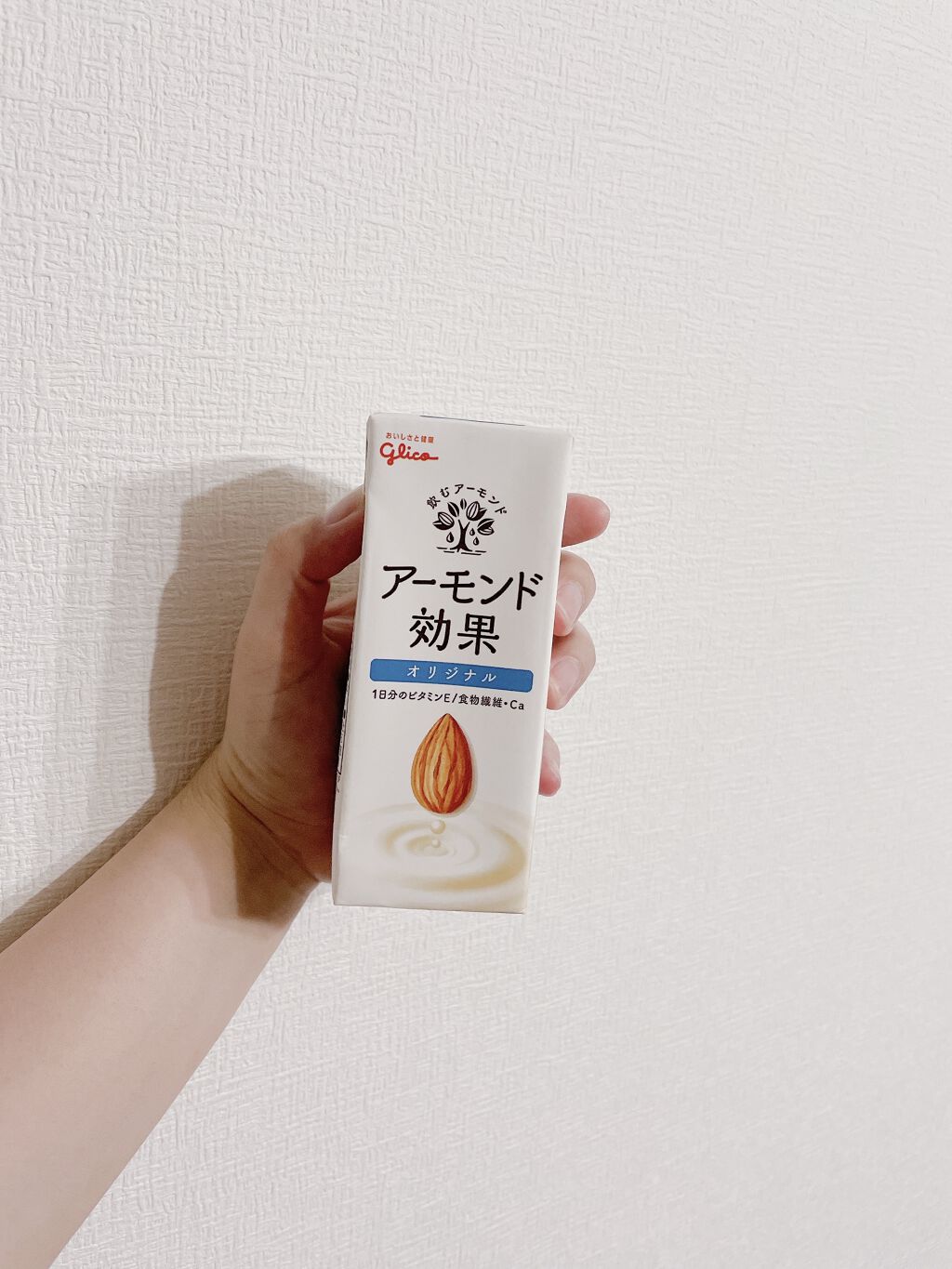アーモンド効果/グリコ/オーツ・アーモンドミルクを使ったクチコミ（1枚目）