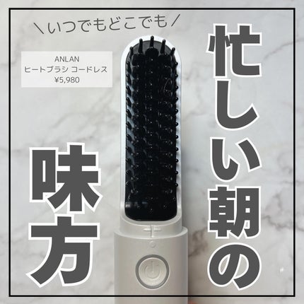 ヒートブラシ/ANLAN/ヒートブラシを使ったクチコミ(1枚目)